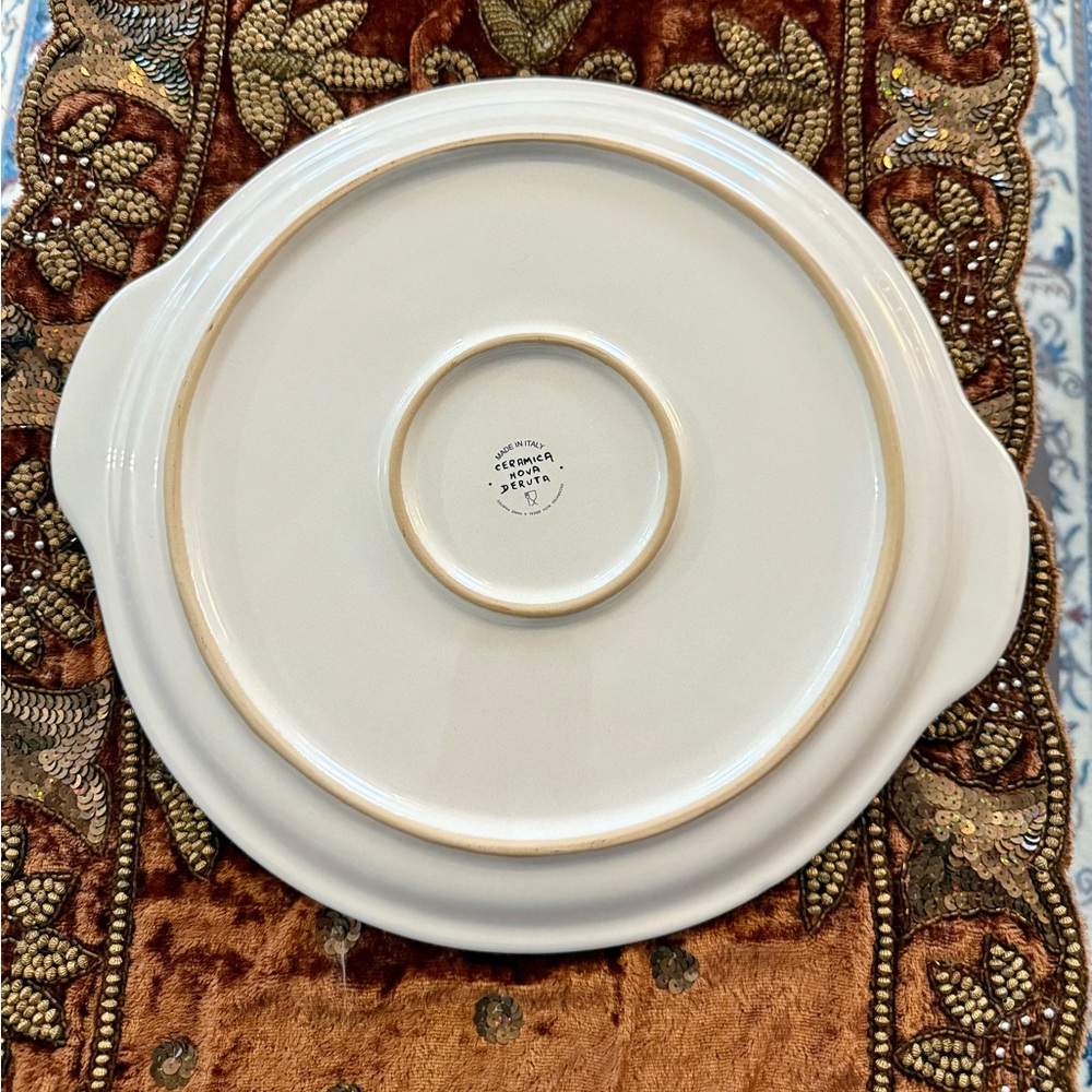 Ceramic Painted Plate - Picture 3 of 5